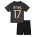 Paris Saint-Germain Vitinha Ferreira #17 Dětské Oblečení 3rd Dres 2023-24 Krátkým Rukávem (+ trenýrky)